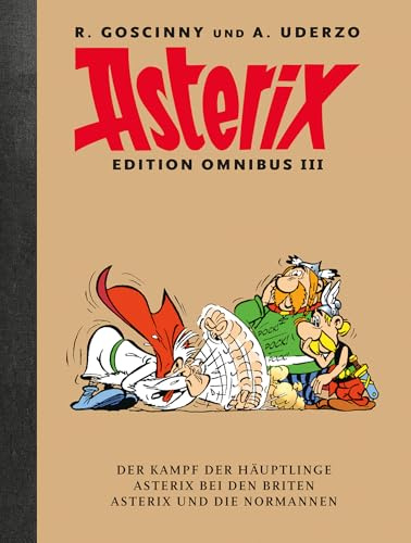 Asterix Edition Omnibus III: Die Werkausgabe mit Leinenrücken. Der Kampf der Häuptlinge - Asterix bei den Briten - Asterix und die Normannen