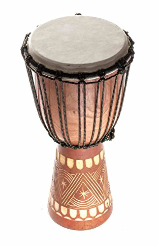 60cm Profi Djembe Tromnmel Bongo Drum Alpin Rasta String Guter Klang C1