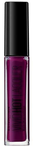 Maybelline New York Color Sensational Vivid Hot Laquer Lippenstift Nummer 76 obsessed, 1er Pack (1 x 7.7 ml)