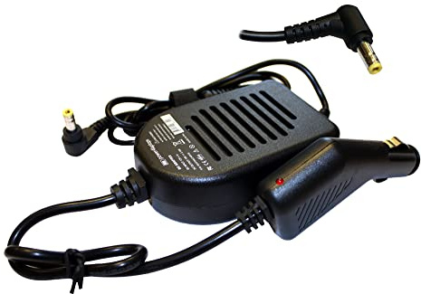 Power4Laptops DC Adapter Laptop Car Charger Compatible with Toshiba Satellite P745-S4102
