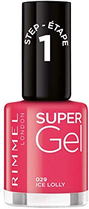 Rimmel London Super Gel – Nail Polish (Tonality 029 Ice Lolly) – 12 ml
