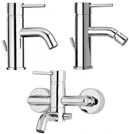 Kiamami Valentina - Ensemble de robinetterie pour lavabo, bidet, groupe de baignoire | Salice
