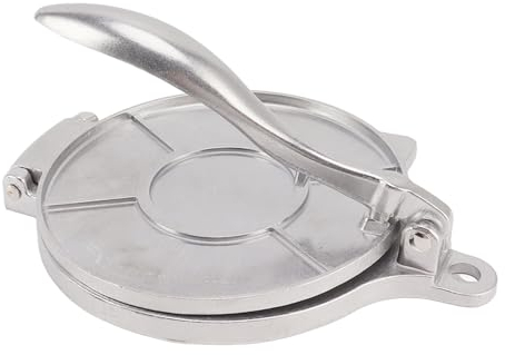 Fockety Tortilla-Presse, Aluminium-Tortilla-Maker, Robuster Tortilla- und Roti-Maker, Tortillera Pataconera, Teigpresse, Mehl-Tortilla-Presse, Taco-Maker, Taco-Presse, Quesadilla-Maker