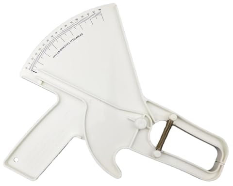 Misuratore di resistenza corporea, misuratore per la salute del corpo | 0-88 mm Fat Skinfold, nastro a doppia molla, strumento di misurazione portatile e preciso per il monitoraggio