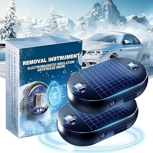 BesBet Enteiser Auto, Schnelle Abtauung Autoscheiben Enteisen Elektrisch Einfache Handhabung Zu Verschiedenen Automodellen,2PCS