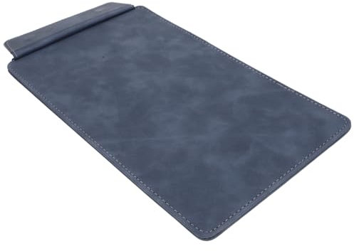 SHINEOFI Porte-menu En Cuir Pour Restaurant Rangement De Documents Pinces Support Décriture De Bureau Format A5
