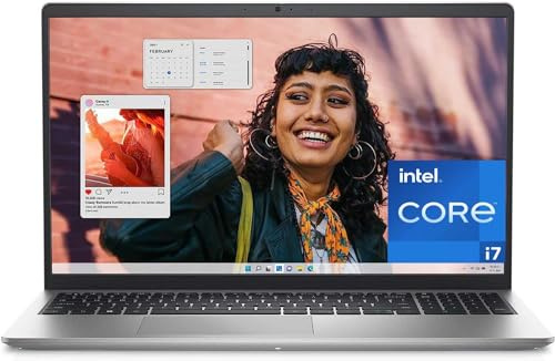 Dell Inspiron 15 3530 Laptop, 15.6 FHD Display, Core i7 5.0ghz 13th Gen 1355U, 16GB RAM, 1TB SSD, Webcam, Fingerprint, Wi-Fi 6, Windows 11 Pro, MS Office, Silver, 1YR WARRANTY, (Renewed)