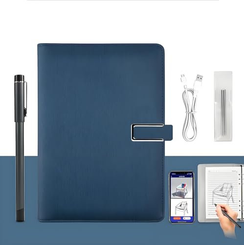 XNote - Ai-Powered Smart Writing Set, Smart Digital Notebook Drawing Pad with Smart Pen, Smart Notebook & Pen with Real-Time Sync for Digitizing Notes, Ideal for Learning, Office & Drawing(Blue)