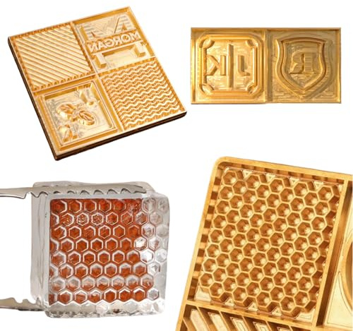 Vassoio di ghiaccio con logo personalizzato, Piastra di ghiaccio personalizzata, Timbro iniziale del ghiaccio del whisky di marca personalizzata, Timbro del piatto del ghiaccio, Crea un design unico