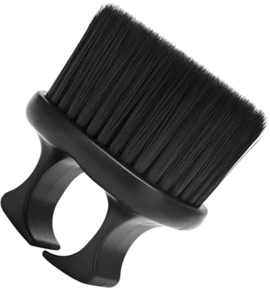 ROMISBABA Bartpflegebürste für Männer Klein Ergonomisch Geformt Borstenhaarbürste zur Bart und Haarreinigung Praktische Knöchelbürste für Sanfte Pflege und Geschenk