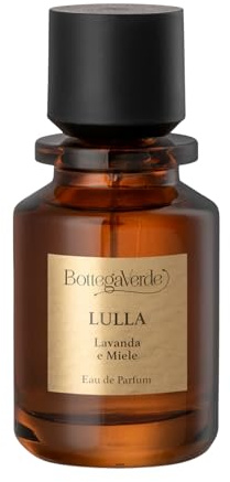 Bottega Verde - Lulla, Eau de Parfum, 50 ml, Profumo Donna alla Lavanda e Miele, Fragranza Fiorita e Aromatica, Luminosa e Avvolgente, Formula Vegana