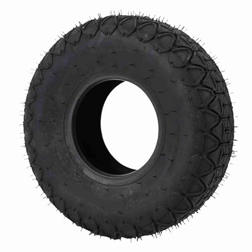 Asixxsix Neumático para Quitanieves 14x4.00-6, Repuesto de Neumático sin Cámara con Capa de Goma a Prueba de Pinchazos para Quitanieves, Cortacésped, Tractor de Césped, Diseño de Patrón