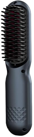 Liakyunf Brosse Lissante,Peigne Chauffant Rechargeable 3 Températures - Portable Brosse Lisseur Coiffant Cheveux | Pour Coiffage Volumisation Contrôle Des Frisottis Longs Courts Maison Voyage Fête