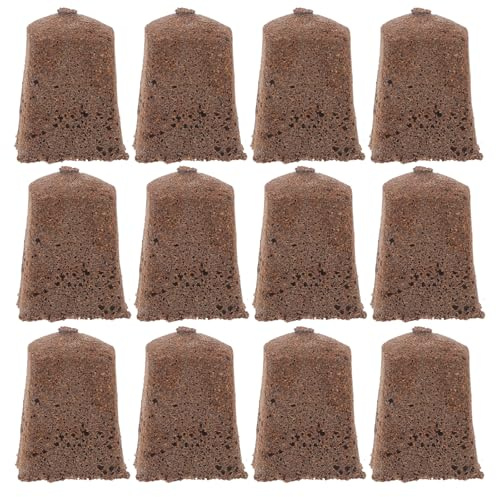 Milisten 40 Blocs de Germination 1 Pouce pour Culture Hydroponique Pastilles de Démarrage en Coton Bio Charbon Absorbants et Perméables pour Jardinage sans Terre Kit Semis 40 Pièces