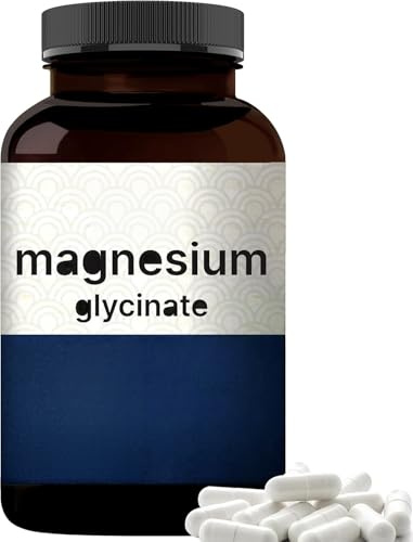Magnesio: promueve la calma del estado de ánimo y la salud digestiva, alimenta la vitalidad del cuerpo y la calidad del sueño, apto para veganos, sin OGM,1pcs