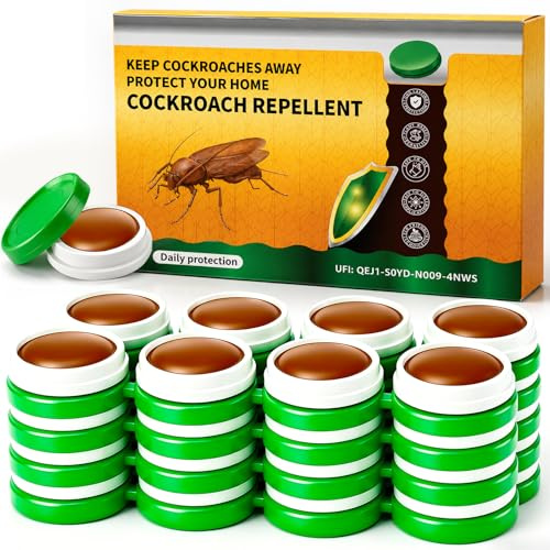 Trappole Anti Scarafaggi 48 Pezzi - Trappola per Blatte per Cucina, Bagno e Dispensa, Trappole Antiscarafaggi Professionale contro Blatte