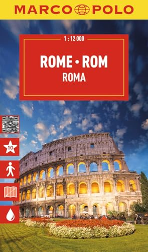 MARCO POLO Cityplan Rom 1:12.000: Pocket size,detailed, street map of Rome