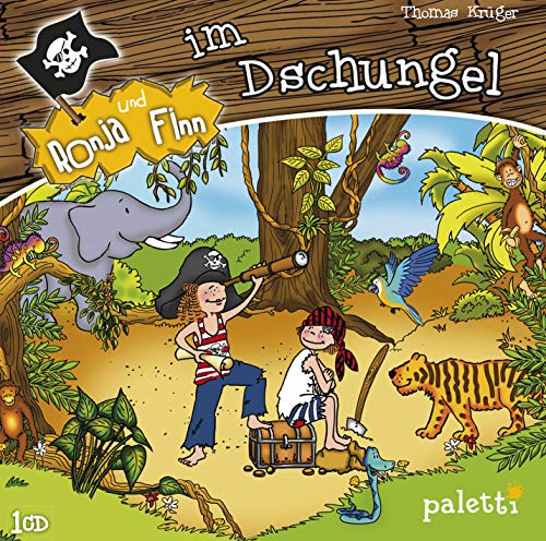 Kinder CD Ronja & Finn im Dschungel Piraten Hörspiel
