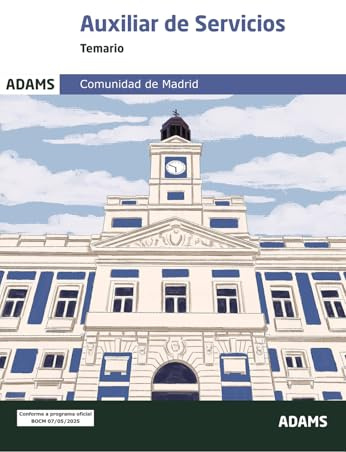 Temario Auxiliar de Servicios Comunidad de Madrid (OPOSICIONES)
