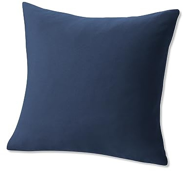 ESTELLA Kissenbezug Feinjersey | Saphir | 40x80 cm | bügelfreie & trocknerfeste Qualität | Rundumgummi | 100% Baumwolle