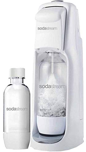 Sodastream máquina de Soda Jet Plus + 1 Botella Pet Blanco 0,5 l