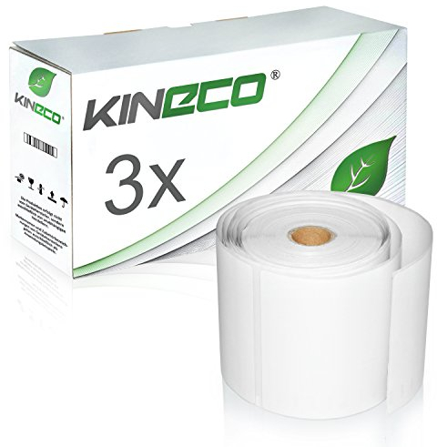 3 Rollen Große Versandetiketten kompatibel mit Dymo S0904980 für Dymo Labelwriter 4 XL - je 220 Etiketten 104x159mm