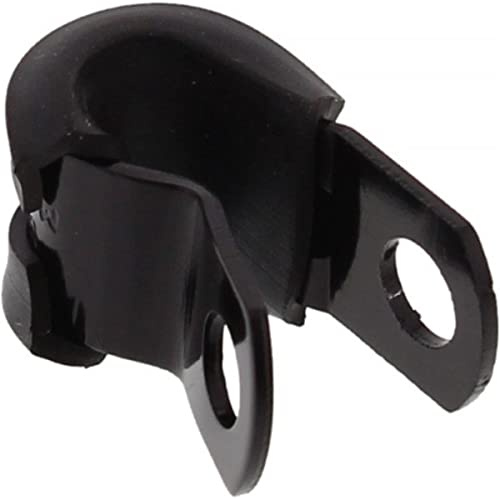 JMP Halter Bremsschlauch 6mm Alu schwarz 5053573482303
