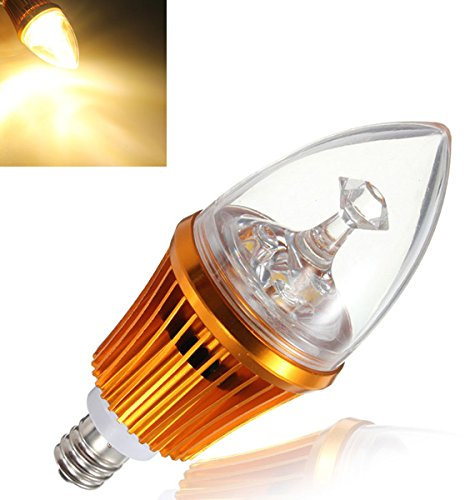 MASUNN E12 4.2 W 3Led No Regulable Cálida Luz Blanca Base De La Bombilla 85-264 V