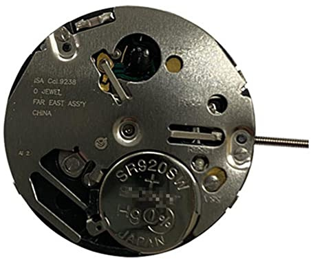 MOUDOAUER 23,3 mm/0,92 pollici Data a 3 Movimento Orologio al Quarzo Sostituzione per ISA 9238/1960 Accessori Parte Accessori per Orologi, Moderno