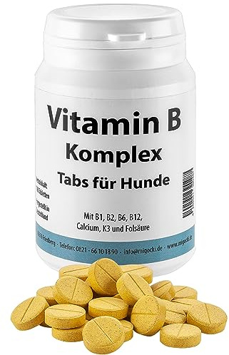 MIGOCKI Vitamin B-KOMPLEX für Hunde - Nervensystem (100 Tabletten)