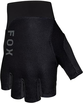 Fox Racing Ranger Glove Gel Short – MTB Handschuhe – Gelpolster – Mountainbike – stoßdämpfend – verstellbare Passform – atmungsaktiv – Schwarz, Größe: L