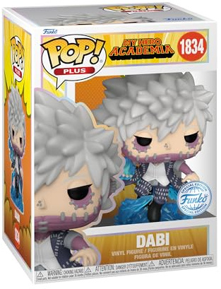 Funko POP! Plus: My Hero Academia (MHA) - Dabi (1 in 6 Chase Chance) | Offizielles Anime Merch - Vinyl Sammelfigur als Regal Deko - Geschenkidee zum Geburtstag für Fans und Sammler