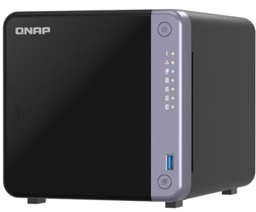 QNAP TS-432X-4G server NAS e di archiviazione Torre Alpine AL-524 4 GB DDR4 QNAP QTS Nero