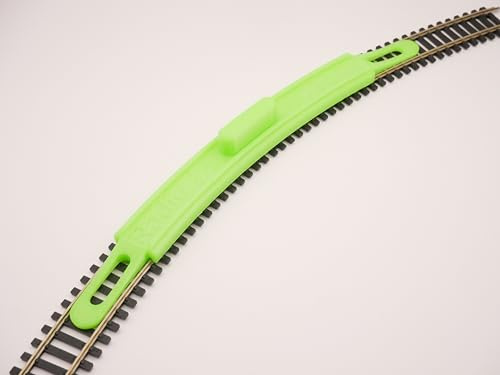 HO/OO 1:76 2nd Radius 438mm Curve design for 00/H0 scale track with 67mm track spacing. Compatible with Hornby and Peco