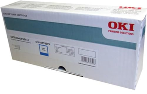 ECOPRO - Original Toner für OKI ES7412, ES 7412 dn - Cyan - zu A4 - Code 46507623