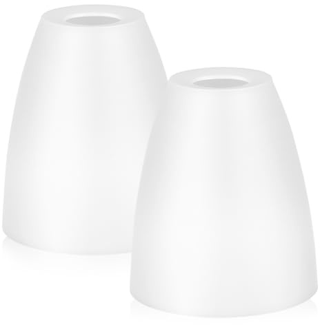 Gatuida 2 Stück Wandlampe Tischlampe Lampenschirm, E14 Ersatzschirm Kunststoff Lampe Schatten, Ersatzschirme für Stehlampen Pendelleuchte Abdeckung Lampenabdeckung Tischlampe für Nachtlicht