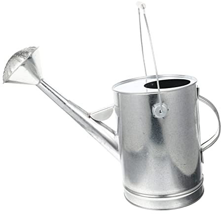 COOPHYA Annaffiatoio Zincato Vintage Per Ed Per Giardinaggio e Decorazioni Resistente Irrigazione e