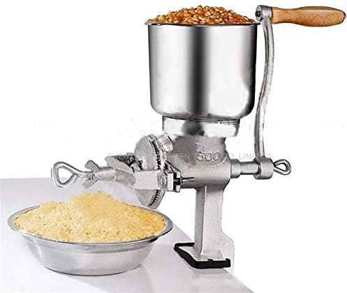 OZBME Mulini elettrici per Cereali, macinacaffè Manuale per Cereali, spezie, caffè, Alimenti secchi, Macchina per macinare medicinali per Uso Domestico, Farina e Polvere.