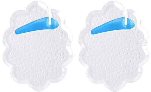 Flip-Flop Toe Guard | Toe Cushion for Thong Sandals | Non-Slip Separators Support Shock-Absorbing Pads Breathable Transparent Self-Adhesive for Women Men Shoes Travel Beach