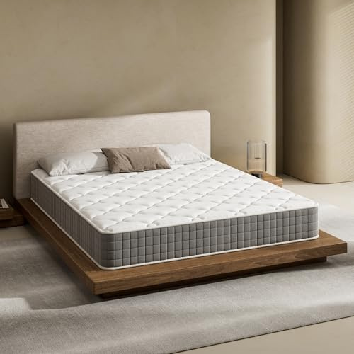 DEWINNER Matratze 120x200cm | 25 cm Höhe | Memory Foam | Oeko-TEX Zertifiziert | 2 Seiten Mittelhart & Weich | Schaumstoffmatratze Bewegungsisolation | Ideal für Erwachsenenschlafzimmer