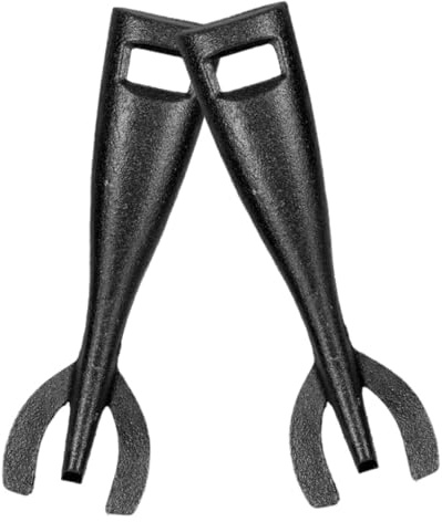 Uonlytech 2 pièces Pince Barbecue Fonte Clip Antidérapant et Résistant Chaleur pour Bord de Poêle Accessoire Réutilisable pour Grillades et Teppanyaki