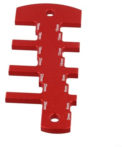 Sega da banco per sega da tavolo, in lega di alluminio, strumento per sega da tavolo, con gamma di 3-26 mm, per la lavorazione del legno e strumenti di misurazione fai da te