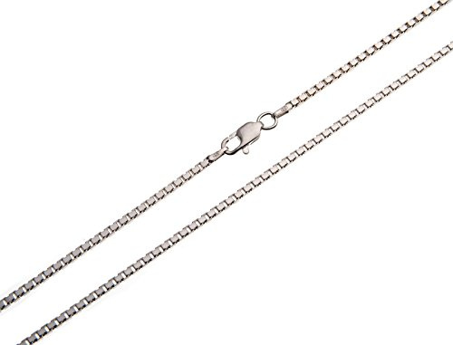 Hochwertige Venezianerkette 2mm Breite - 925 Silber, Länge 38-100cm …