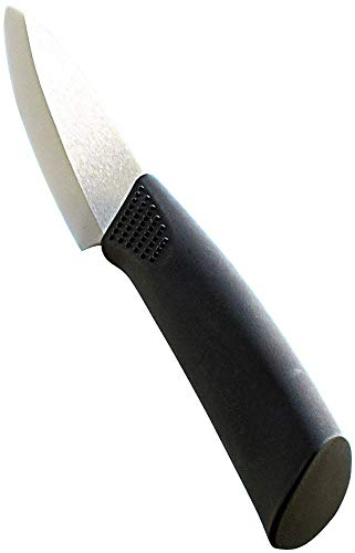 Rosenstein & Söhne Obstmesser: Keramik-Schälmesser mit 8 cm Klinge (Keramicmesser, Keramikschälmesser, Apfelschäler)