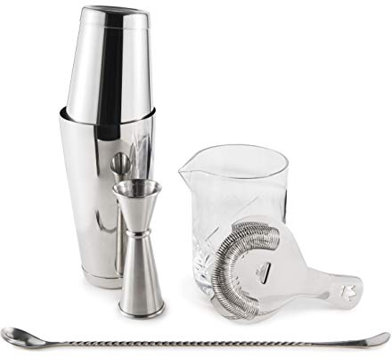 Cocktail Kingdom® Essential Cocktail Set - Rostfritt stål