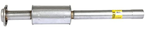Walker 54960 Direct Fit Exhaust Resonator and Pipe Assembly 2.5 Outlet (ID) for Ford F-150