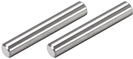 METALLIXITY Spannstifte (10 x 60 mm) 2 Stück, 304 Edelstahl-Regalträgerstifte Stiftbefestigungselemente – für Metallgeräte, Möbelinstallation, Industrie, Heimwerker