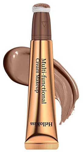 Mineatig Contour Wand, Liquid Face Contour Stick With Cushion Applicator, Contouring Visage Maquillage Blush,Contour Beauty Wand, Blush Liqui, Stickfor Face Natural-Looking(6 Couleurs)