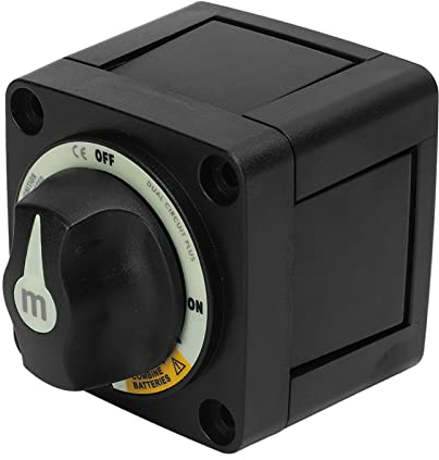 Yctze 300a Interruptor Selector de Batería Servicio Pesado 3 Posiciones Interruptores de Batería Automotriz 300a Interruptor Selector de Batería M10 Servicio Pesado 3 Posiciones