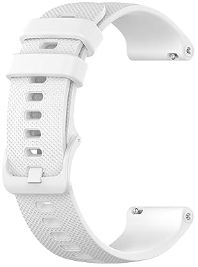 INF Watch Bands Compatible with Polar Vantage M / M2 / Vantage Grit X/X Pro, 22mm Soft Silicone Replacement Strap White